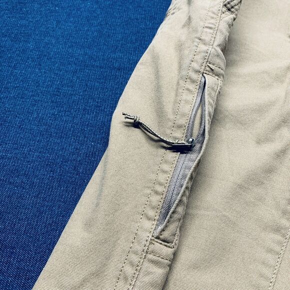 G. H. BASS & CO. Mens Utility Ground Work Pants Size 34 W x 30 L Khaki Brown NEW - Picture 6 of 9